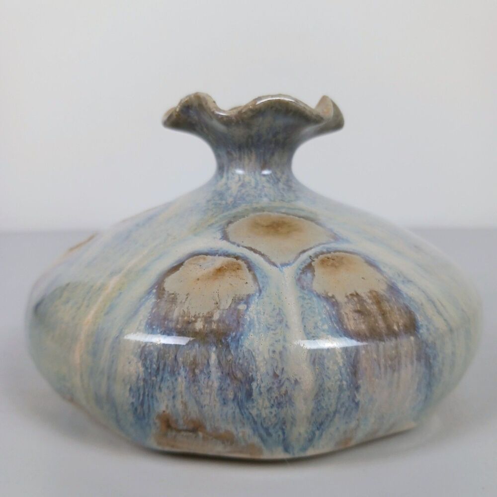 Bud Vase Ceramic Art MCM Style Tury Signed - Picture 4 of 10